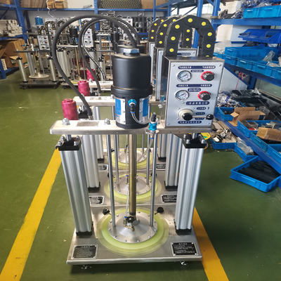 colonne de pompe pneumatique pneumatique de graisse de 80L 200L double